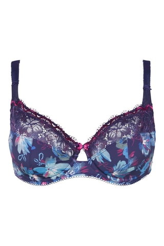 Reggiseno Luccia Twist - Blu e viola