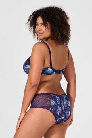 Reggiseno Luccia Twist - Blu e viola