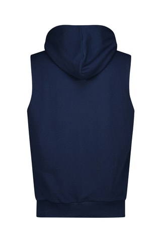 Gilet con cappuccio  - Navy