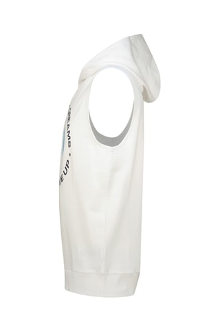 Gilet con cappuccio - Bianco