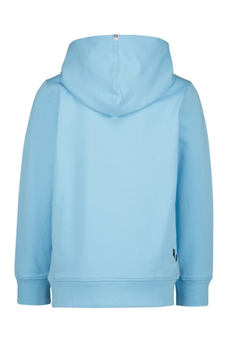 Felpa con cappuccio - Azzurro
