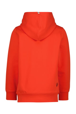 Felpa con cappuccio - Rosso