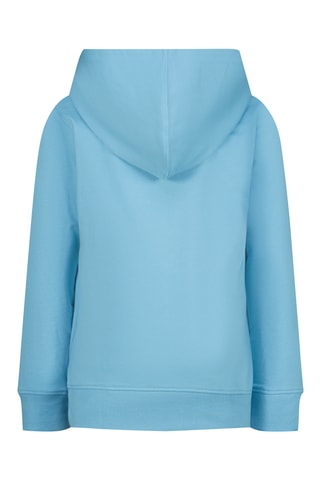 Felpa con cappuccio - Azzurro