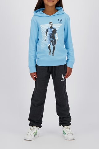 Felpa con cappuccio - Azzurro