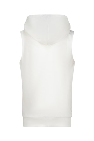 Gilet con cappuccio - Bianco