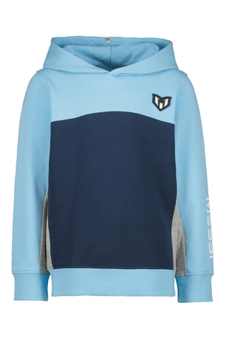 Felpa con cappuccio - Blu
