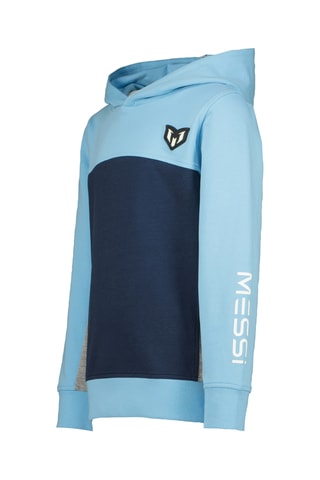 Felpa con cappuccio - Blu