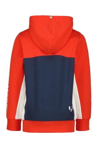 Felpa con cappuccio - Rosso