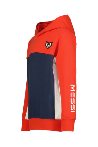 Felpa con cappuccio - Rosso