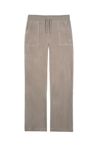 Velours Joggingbroek - Bruin