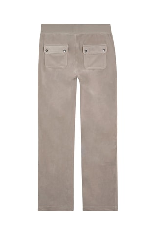 Velours Joggingbroek - Bruin