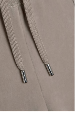 Velours Joggingbroek - Bruin