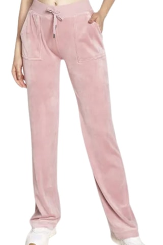 Velours Joggingbroek - Paars