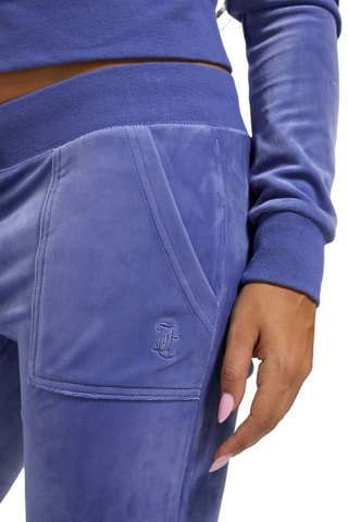 Velours Joggingbroek - Blauw