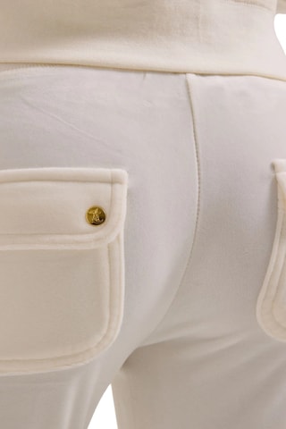 Velours Joggingbroek - Wit