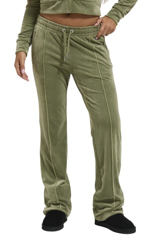 Velours Joggingbroek - Groen