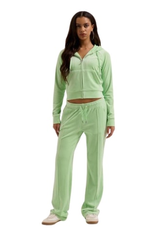 Velours Joggingbroek - Groen