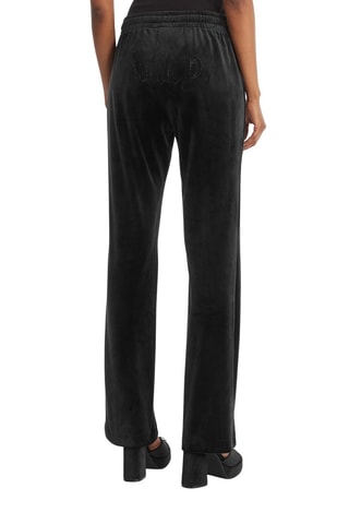 Velours Joggingbroek - Zwart