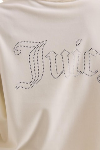 Velours Sweater met Capuchon - Wit