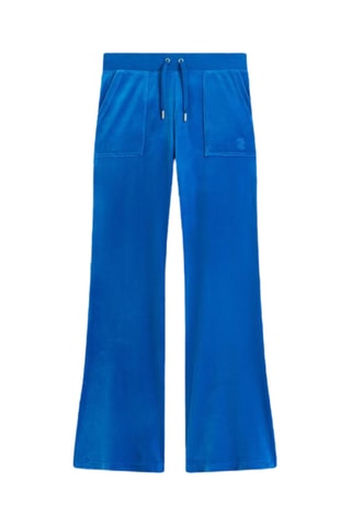 Velours Joggingbroek - Blauw