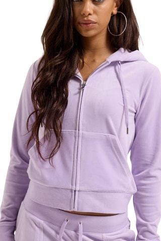 Sweater met Capuchon - Paars
