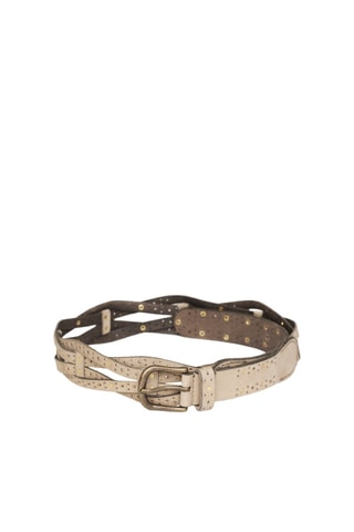 Leren Riem Safaly - Beige