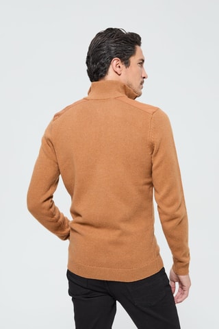 Wollen Trui Capara - Gemêleerd Camel