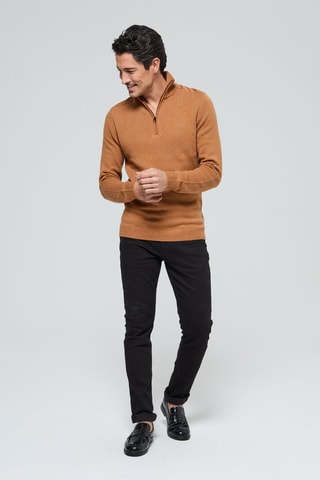 Wollen Trui Capara - Gemêleerd Camel