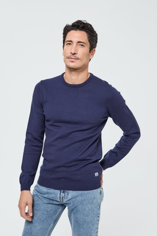 Trui Cabalo - Marineblauw