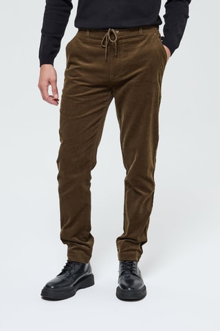 Velours Chino Gonoam - Kaki