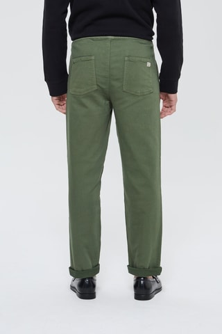 Jeans relax Gaby - Kaki