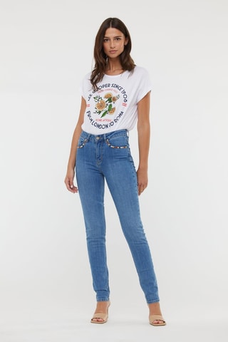 Jeans Hoge Taille - Lichtblauw