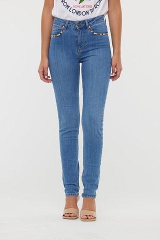 Jeans Hoge Taille - Lichtblauw