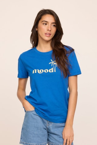 T-shirt Acobo - Koningsblauw