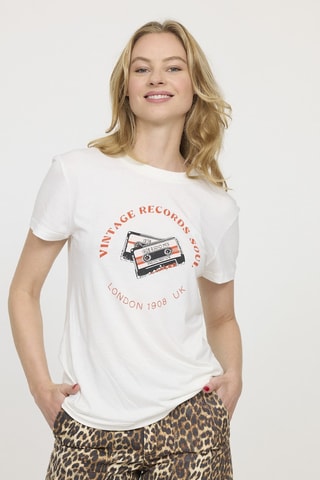 T-shirt Amadia - Ecru