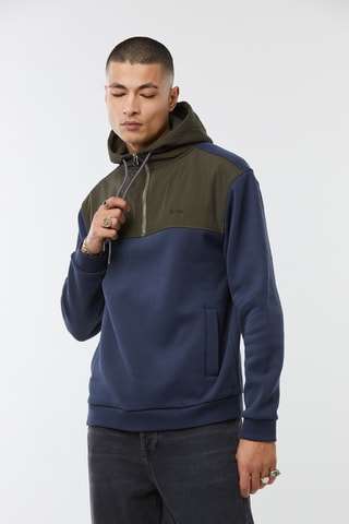 Sweater met Capuchon Elan - Marineblauw