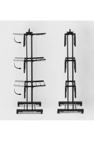 Étendoir pliable extensible EXTRA - 38 m d'étendage