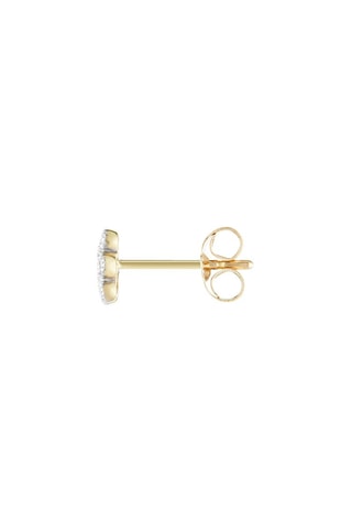 Orecchini Petite Fleur - Oro giallo e diamanti
