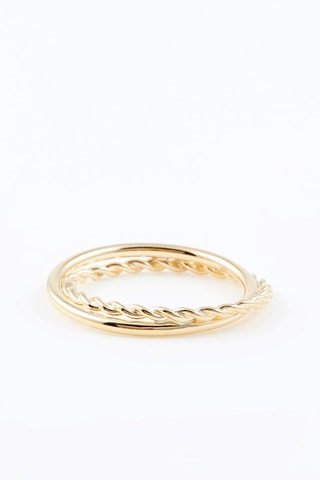 Anello Moon - 
Oro giallo
