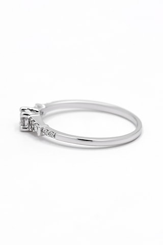Anello - Oro bianco e diamanti