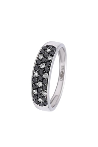 Anello Espoir - Oro bianco e diamanti