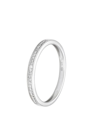 Anello duo Amour Eternel - Oro bianco e diamanti