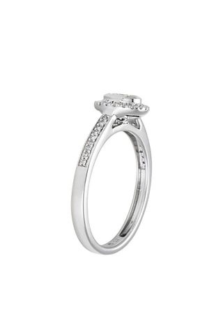 Anello duo Amour Eternel - Oro bianco e diamanti