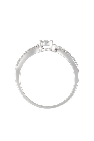 Fede Eclat joli - Oro bianco e diamanti