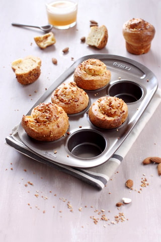 Stampo Asimetria Macadamia - 6 muffin
