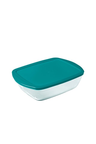 Contenitore salvafreschezza rettangolare in vetro borosilicato Cook & Store - 1,1 l