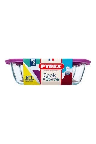 2 contenitori salvafreschezza in vetro con coperchi Cook & Store Mix&Match - 1,2 e 2,5 l