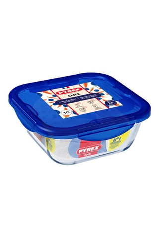 Contenitore salvafreschezza in vetro borosilicato Click - 0,8 l