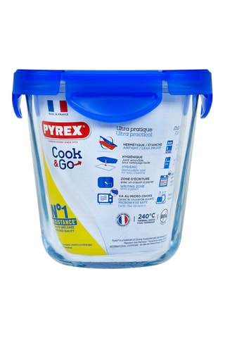 Contenitore salvafreschezza in vetro borosilicato Cook & Go - 0,8 l