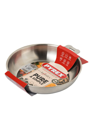 Padella in acciaio inossidabile 18/10 Infinity - 24 cm - Manico amovibile